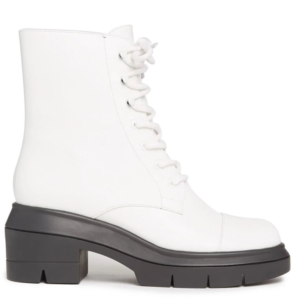 Stuart Weitzman Nisha Lace-Up Boots *brand new* size 8
